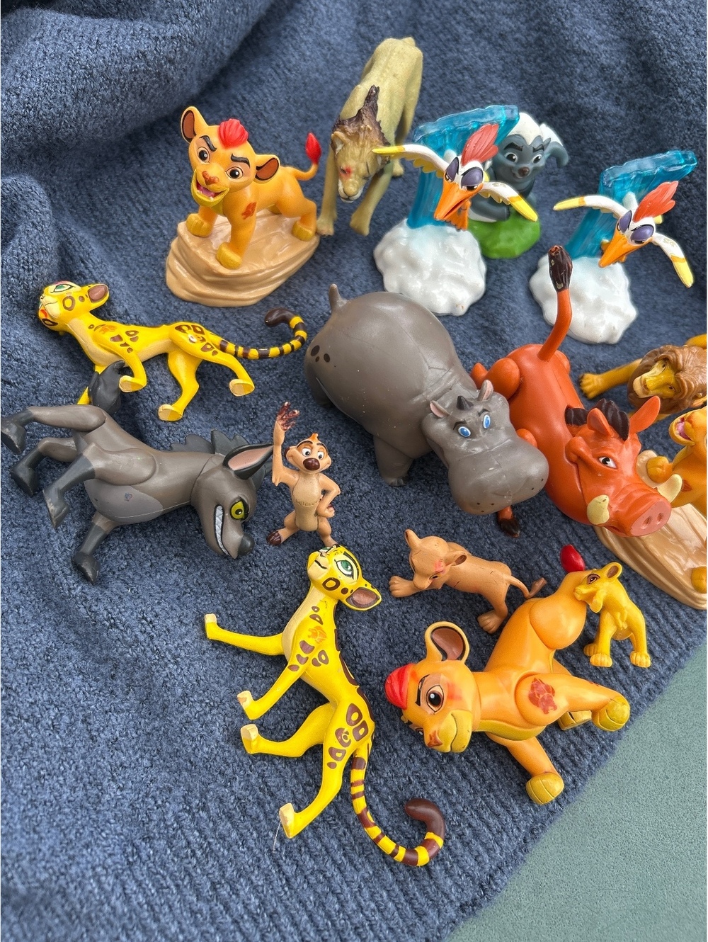 Lion king toy lot